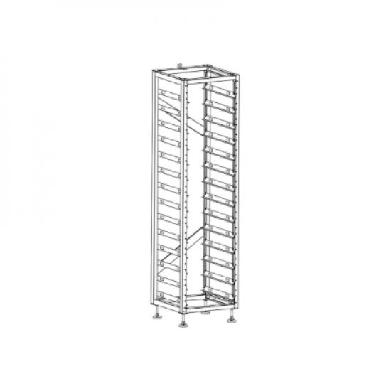 Deye ESS HV BOS-A Battery Rack 14 Layers | BOS-A-Rack14