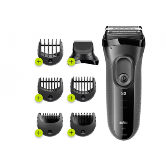 Braun Shave&Style Shaver | 3000BT Series 3 | Operating time (max) 45 min | NiMH | Black