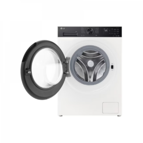 LG Washing machine | F2X50S9THB | Energy efficiency class A | Front loading | Washing capacity 9 kg | 1200 RPM | Depth 48 cm | Width 60 cm | LED | Steam function | Direct drive | Wi-Fi | White