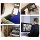 Reolink 4K Dual-Band Wi-Fi 6 Indoor Camera with Auto Tracking | E Series E340 | PTZ | 8 MP | 2.8-8mm/F1.6 | Micro SD, Max. 512GB