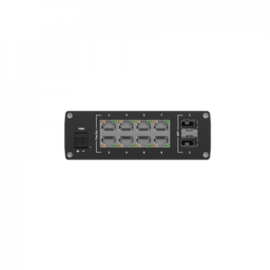 Teltonika TSW200 Ethernet Switch 8x1GbE, PoE+ (TSW2000000B0) | Teltonika