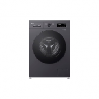 LG F4X1009NMB Washing machine, A, Front loading, Washing capacity 9 kg, Depth 55 cm, 1400 RPM, Black