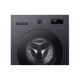 LG Washing machine | F4X1009NMB | Energy efficiency class A | Front loading | Washing capacity 9 kg | 1400 RPM | Depth 55 cm | Width 60 cm | Display | LED | Steam function | Direct drive | Wi-Fi | Graphite Black