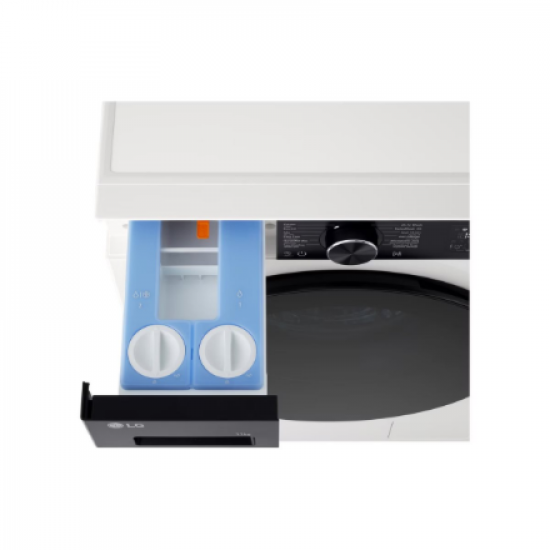 LG Washing machine | F4X5011THB | Energy efficiency class A | Front loading | Washing capacity 11 kg | 1400 RPM | Depth 57 cm | Width 60 cm | Display | LED | Steam function | Direct drive | Wi-Fi | White
