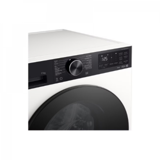 LG Washing machine | F4X5011THB | Energy efficiency class A | Front loading | Washing capacity 11 kg | 1400 RPM | Depth 57 cm | Width 60 cm | Display | LED | Steam function | Direct drive | Wi-Fi | White