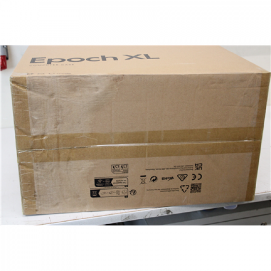 SALE OUT. Fractal Design Epoch XL Computer Case, White TG RGB Clear Tint | SALE OUT. Fractal Design Case | Epoch XL | White TG RGB Clear Tint | ATX | DAMAGED PACKAGING
