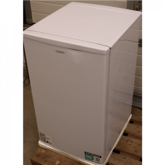 SALE OUT. Candy Refrigerator | COT1S45EW | Energy efficiency class E | Free standing | Larder | Height 84 cm | Fridge net capacity 91 L | Freezer net capacity 15 L | 39 dB | White | DAMAGED PACKAGING, DENT ON FRONT DOOR