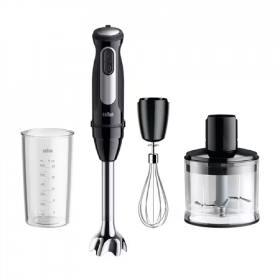 Braun Hand Blender | MQ55236M MultiQuick 5 Pro | Hand Blender | 750 W | Number of speeds 25 | Turbo mode | Black