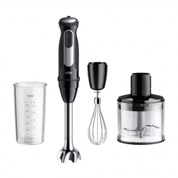 Braun Hand Blender | MQ55236M MultiQuick 5 Pro | Hand Blender | 750 W | Number of speeds 25 | Turbo mode | Black
