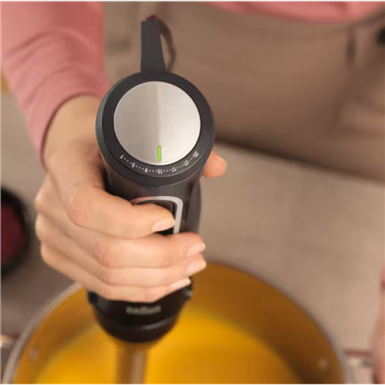 Braun Hand Blender | MQ55236M MultiQuick 5 Pro | Hand Blender | 750 W | Number of speeds 25 | Turbo mode | Black
