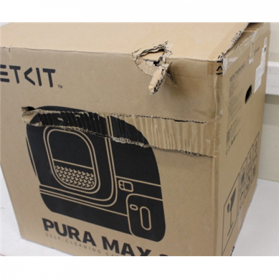 SALE OUT. PETKIT Automatic Cat Litter Box | Pura MAX 2 | 480 x 480 x 520 cm | White | DAMAGED PACKAGING