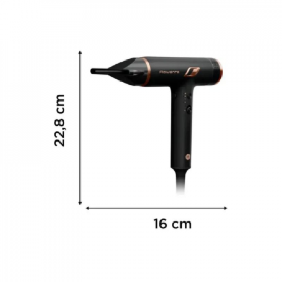 Rowenta HY8310F0 NANO Hair Dryer, Black | Rowenta