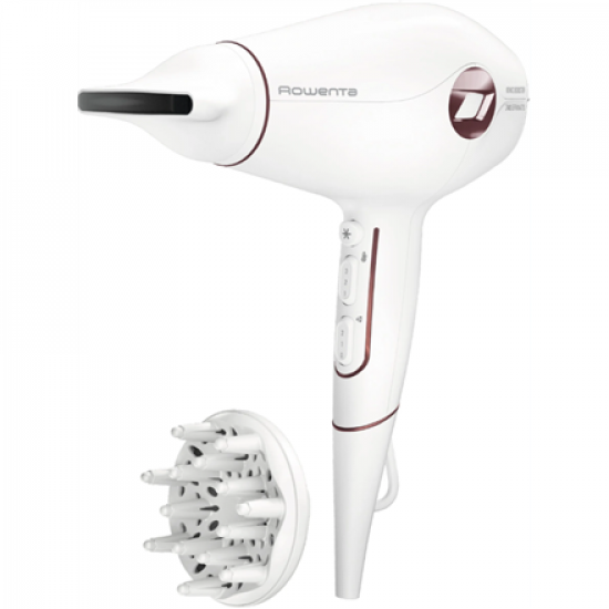 Rowenta CV6135 Volumizer Hair Dryer, White | Rowenta
