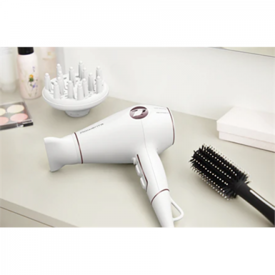 Rowenta CV6135 Volumizer Hair Dryer, White | Rowenta