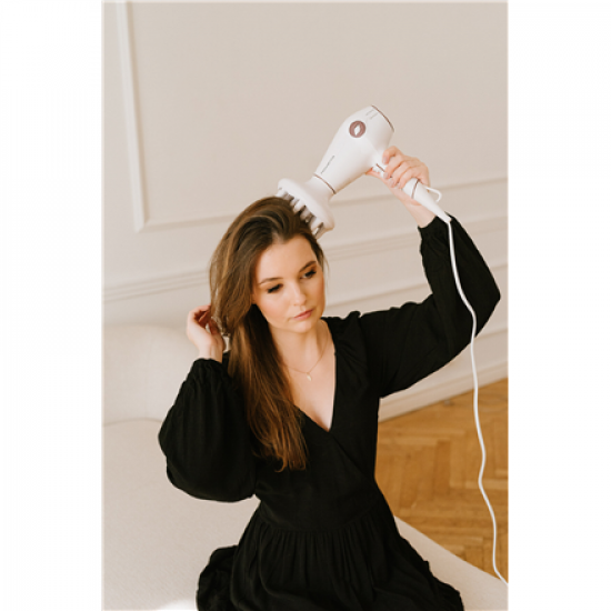 Rowenta CV6135 Volumizer Hair Dryer, White | Rowenta