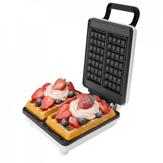 Mesko Waffle Maker | MS 3091 | 1800 W | Number of pastry 2 | Belgium | White