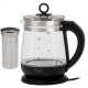 Adler Kettle | AD 1299 | Electric | 2200 W | 1.5 L | Glass | 360° rotational base | Black