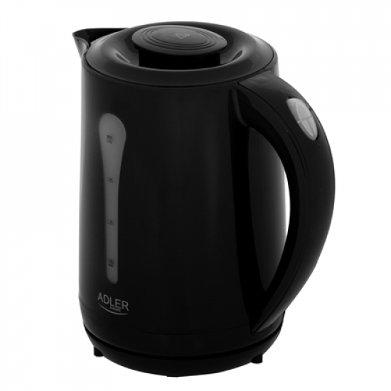Adler Kettle | AD 1244 | Electric | 1850 W | 2.5 L | Plastic | 360° rotational base | Black