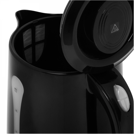 Adler Kettle | AD 1244 | Electric | 1850 W | 2.5 L | Plastic | 360° rotational base | Black
