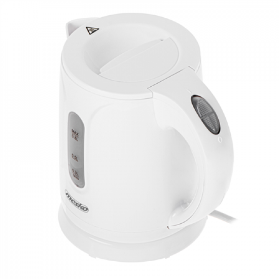 Mesko Kettle | MS 1376 | Electric | 850 W | 0.8 L | Plastic | 360° rotational base | White