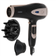 Mesko Hair Dryer | MS 2287 | 2200 W | Number of temperature settings 3 | Diffuser nozzle | Black/Champagne