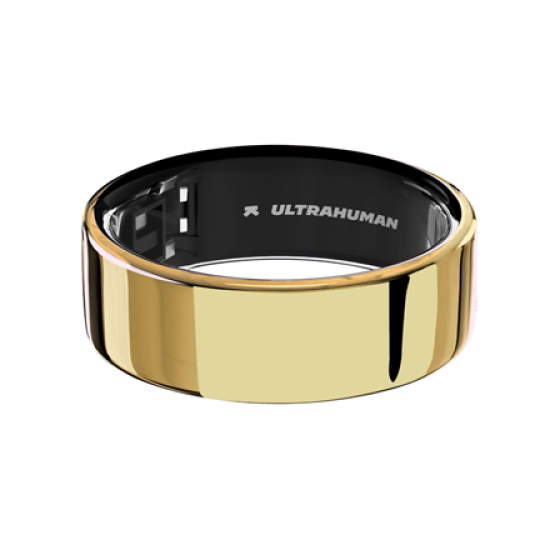Ultrahuman | Ring Air | Bionic Gold | Size 8 | Smart Ring