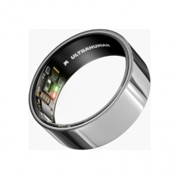 Ultrahuman | Ring Air | Space Silver | Size 12 | Smart Ring