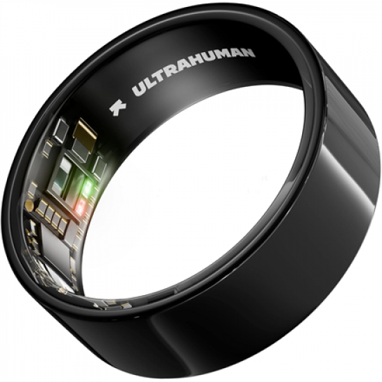Ultrahuman | Ring Air | Aster Black | Size 9 | Smart Ring