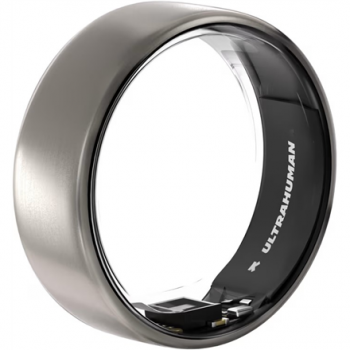 Ultrahuman Ring Air Raw Titanium Size 8 | Ultrahuman