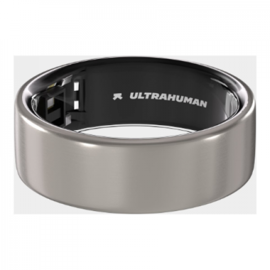Ultrahuman Ring Air Raw Titanium Size 12 | Ultrahuman