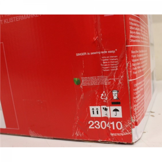 SALE OUT. Singer DAMAGED PACKAGING