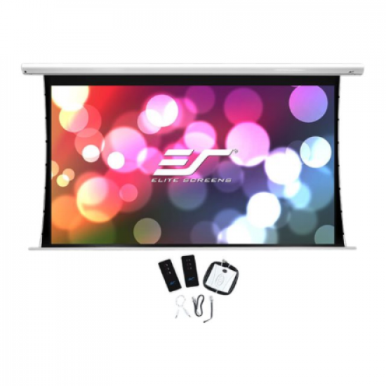 Elite Screens Electric Projection Screen, White | SKT150XHW2 | Diagonal 150 