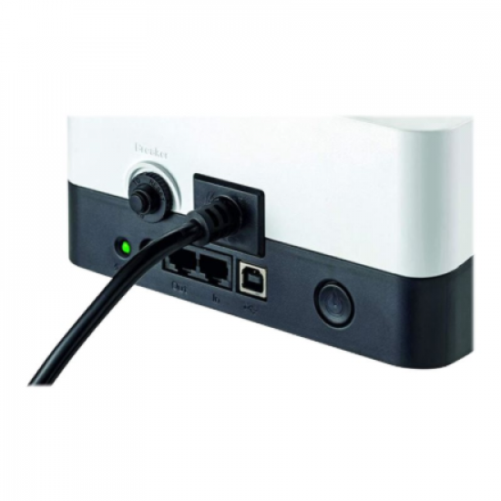 Eaton 3S Gen2 UPS DIN, 450 VA, 270 W, Input: Schuko, Outputs: (3) Schuko, (3) Schuko surge only, Tower | 3S450D