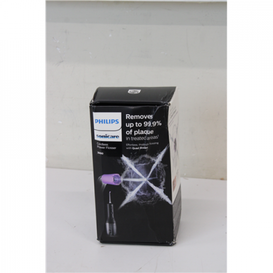 SALE OUT. Philips Oral Irrigator | HX3826/33 Sonicare Power Flosser | Cordless | 250 ml | Number of heads 1 | Black | DAMAGED PACKAGING