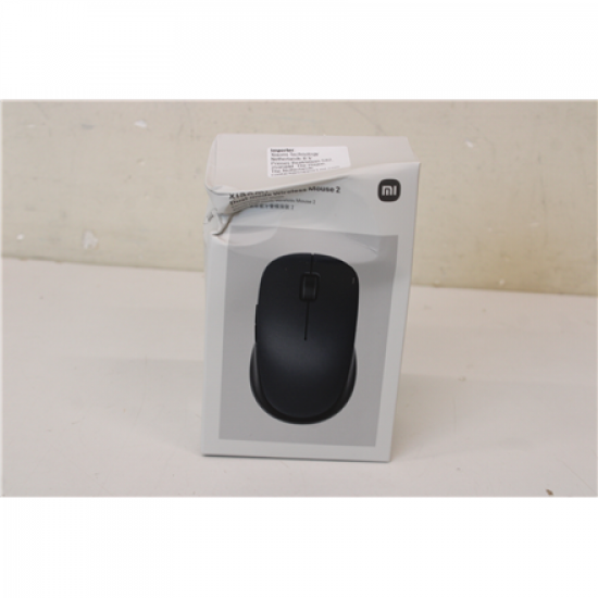 SALE OUT. Xiaomi Dual-mode Wireless Mouse 2  (Black) | SALE OUT. Xiaomi Dual-mode Mouse 2 | Wireless | 2.4 GHz, Bluetooth | Black | DAMAGED PACKAGING