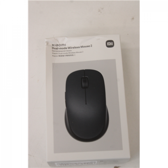 SALE OUT. Xiaomi Dual-mode Wireless Mouse 2  (Black) | SALE OUT. Xiaomi Dual-mode Mouse 2 | Wireless | 2.4 GHz, Bluetooth | Black | DAMAGED PACKAGING