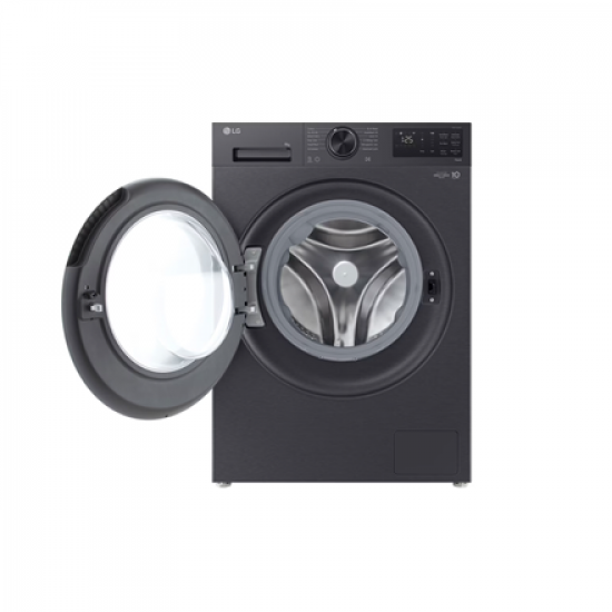 LG F2X50S9TBB Washing machine, A, Front loading, Washing capacity 9 kg, Depth 47.5 cm, 1200 RPM, Black | LG