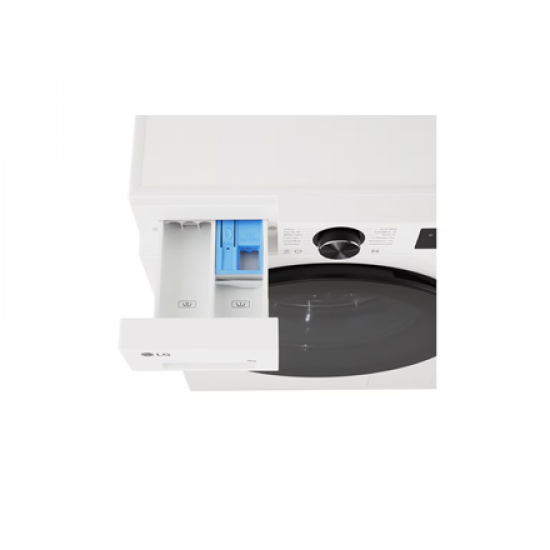 LG F2X50S9TWB Washing machine, A, Front loading, Washing capacity 9 kg, Depth 47.5 cm, 1200 RPM, White | LG