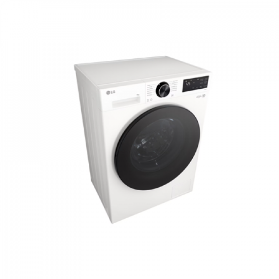 LG F2X50S9TWB Washing machine, A, Front loading, Washing capacity 9 kg, Depth 47.5 cm, 1200 RPM, White | LG
