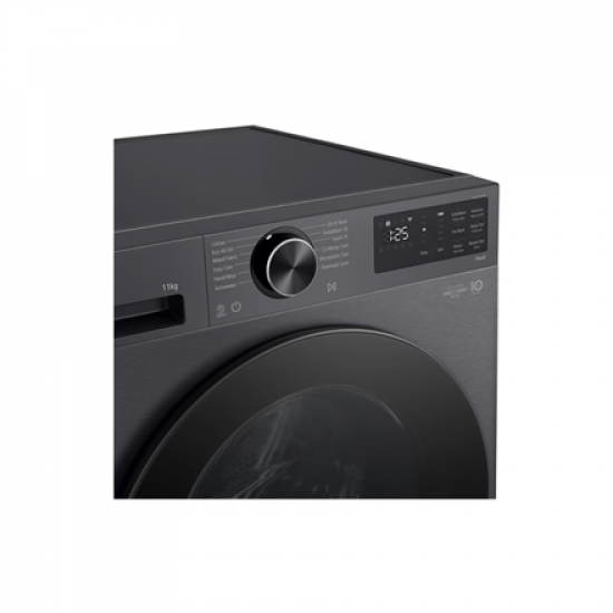 LG F4X5011TBB Washing machine, A, Front loading, Washing capacity 11 kg, Depth 56.5 cm, 1400 RPM, Black | LG