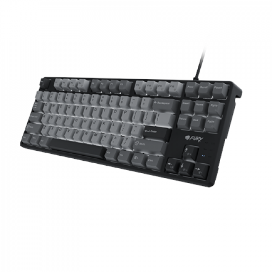 Fury | Kanabo K2 | Gaming Keyboard | Wired | US | Black/Gray | USB Type-A | Linear