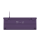 Fury | Kanabo K2 | Gaming Keyboard | Wired | US | Gray/Purple | USB Type-A | Linear