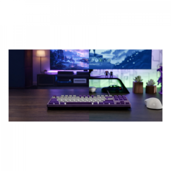 Fury | Kanabo K2 | Gaming Keyboard | Wired | US | Gray/Purple | USB Type-A | Linear