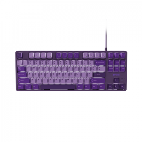 Fury | Kanabo K2 | Gaming Keyboard | Wired | US | Purple | USB Type-A | Linear
