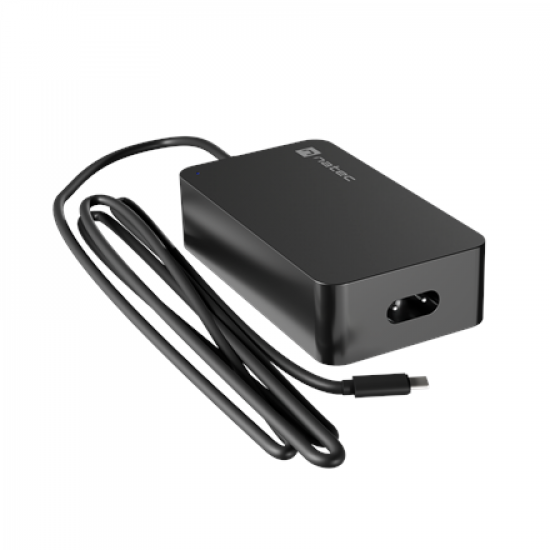 Natec Laptop Charger Gan USB-C 65W for Laptops, Tablets, Phones | NZU-2361