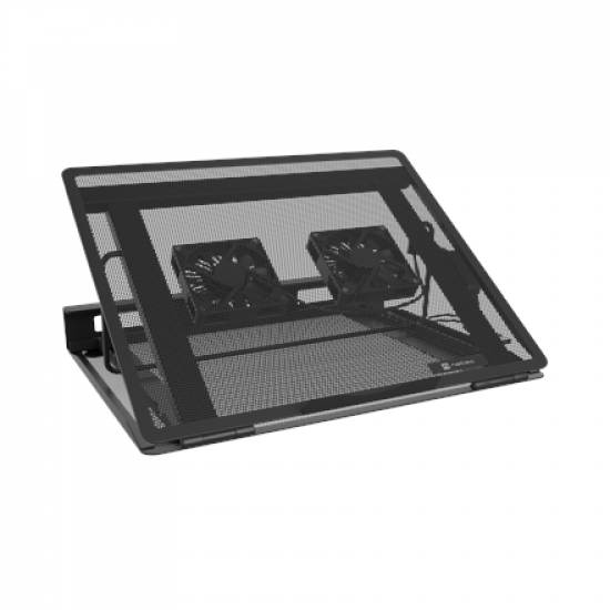 Natec | Laptop Cooler Pad, 2 Fans | Tern 2 Plus | Black