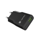 Natec Ribera USB Charger Gan Slim USB 1X USB-A + 1X USB-C 20W | NUC-2377
