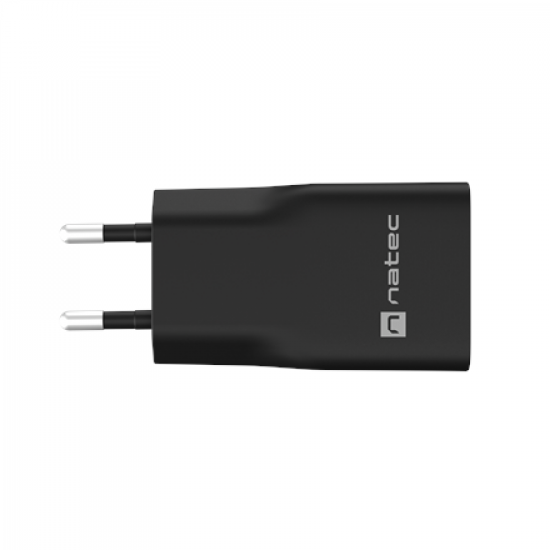 Natec Ribera USB Charger Gan Slim USB 1X USB-A + 1X USB-C 20W | NUC-2377