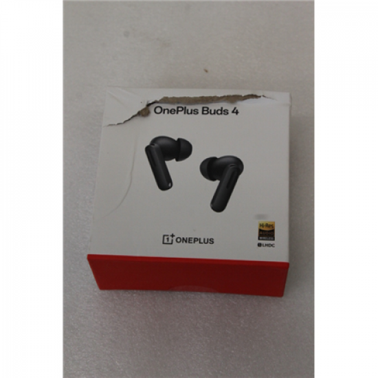 SALE OUT. OnePlus Buds 4, Storm Gray | OnePlus Earbuds | Buds 4 | DAMAGED PACKAGING | Noise reduction
