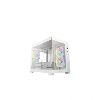 Deepcool Case | CG330 3F WH | White | Micro ATX